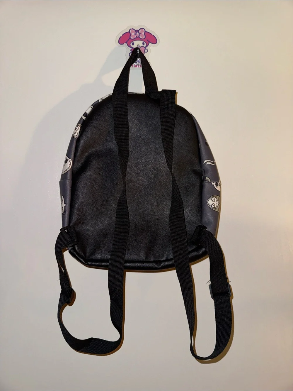 Disney’s The Nightmare Before Christmas Faces Mini Backpack Grey And Black